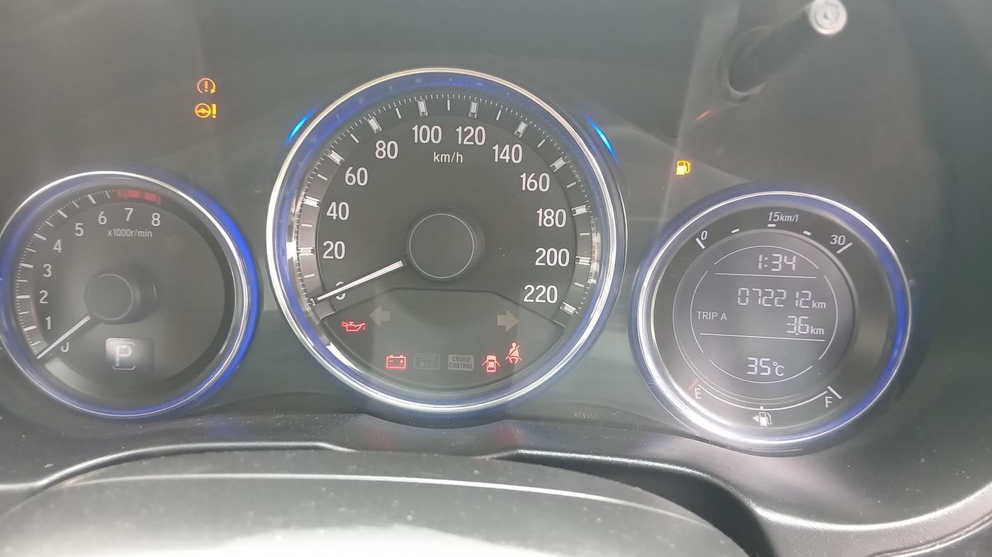 2016 Honda City 1.5L I-VTEC VX CVT, Petrol, Automatic, 72,212 km, Odometer Image