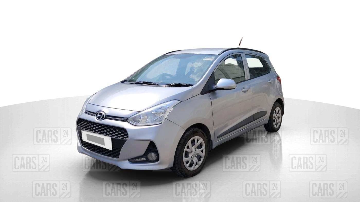 2019 Hyundai Grand i10 SPORTZ 1.2 KAPPA VTVT, Petrol, Manual, 57,915 km, Left Front Diagonal