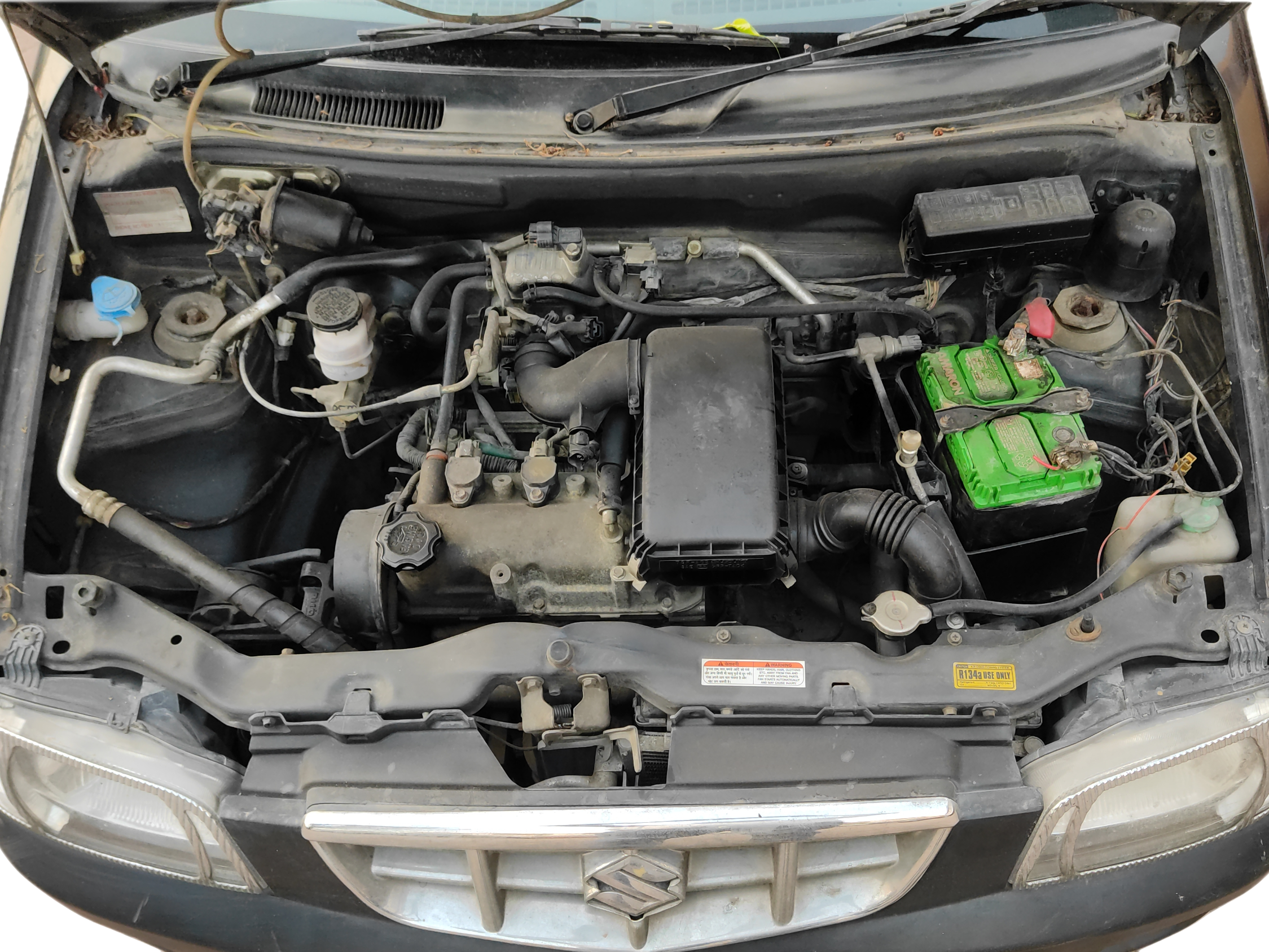2010 Maruti Alto LXI, Petrol, Manual, 31,556 km, Open Bonnet