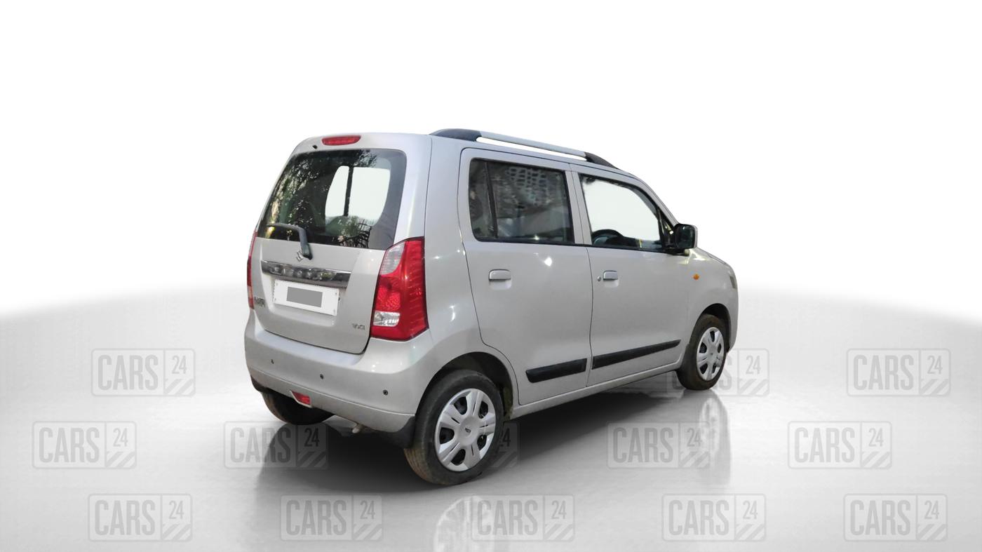 2016 Maruti Wagon R 1.0 VXI, Petrol, Manual, 67,319 km, Right Back Diagonal