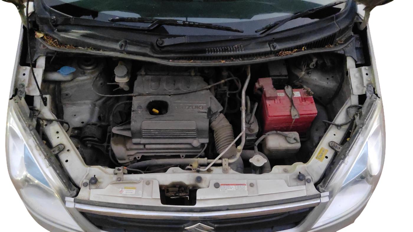 2016 Maruti Wagon R 1.0 VXI, Petrol, Manual, 67,319 km, Open Bonnet