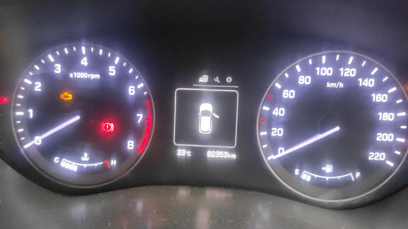2015 Hyundai Elite i20 ASTA 1.2, Petrol, Manual, 82,353 km, Odometer Image