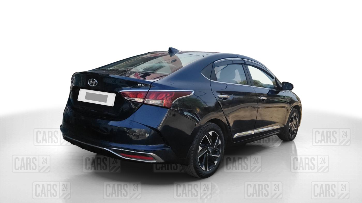 2021 Hyundai Verna SX (O) 1.5 CRDI, Diesel, Manual, 82,093 km, Right Back Diagonal