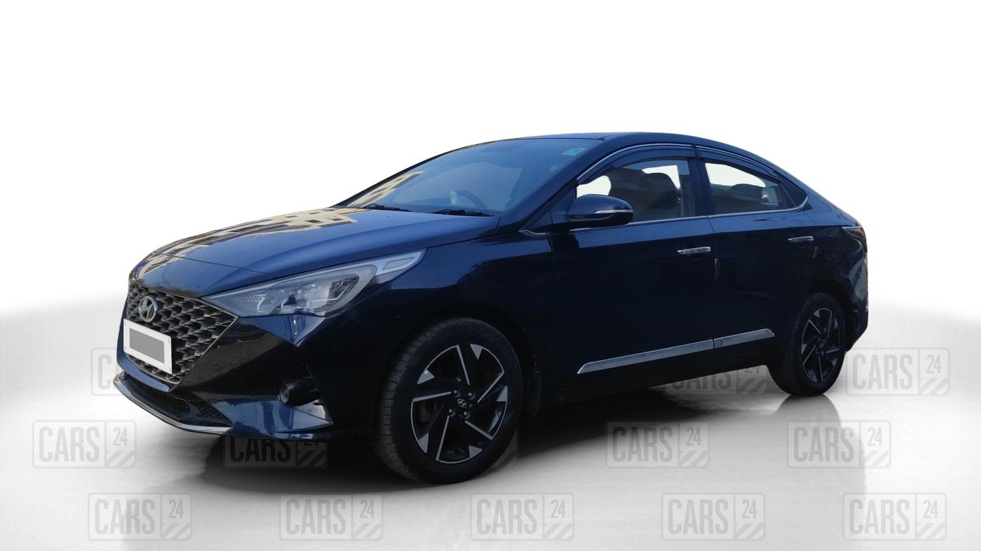 2021 Hyundai Verna SX (O) 1.5 CRDI, Diesel, Manual, 82,093 km, Left Front Diagonal