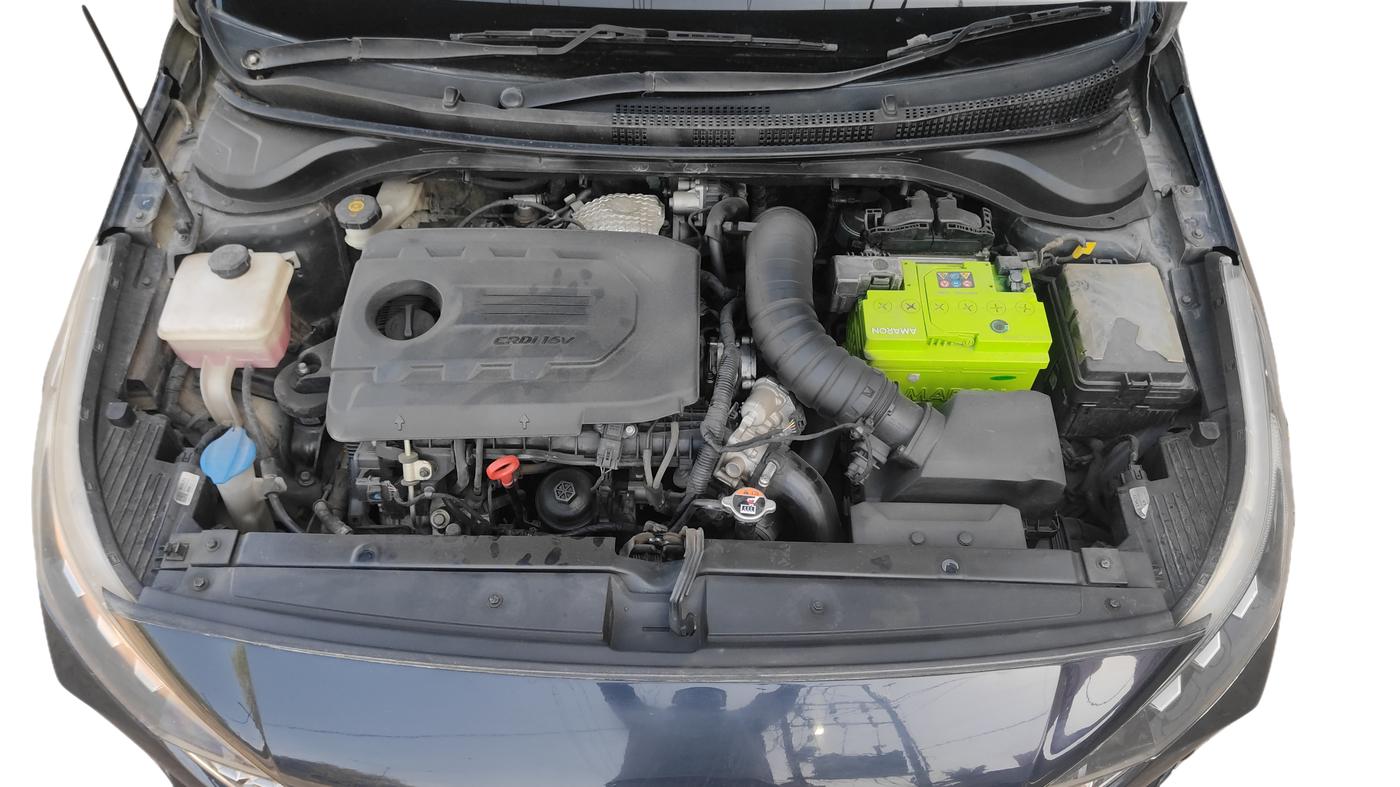 2021 Hyundai Verna SX (O) 1.5 CRDI, Diesel, Manual, 82,093 km, Open Bonnet