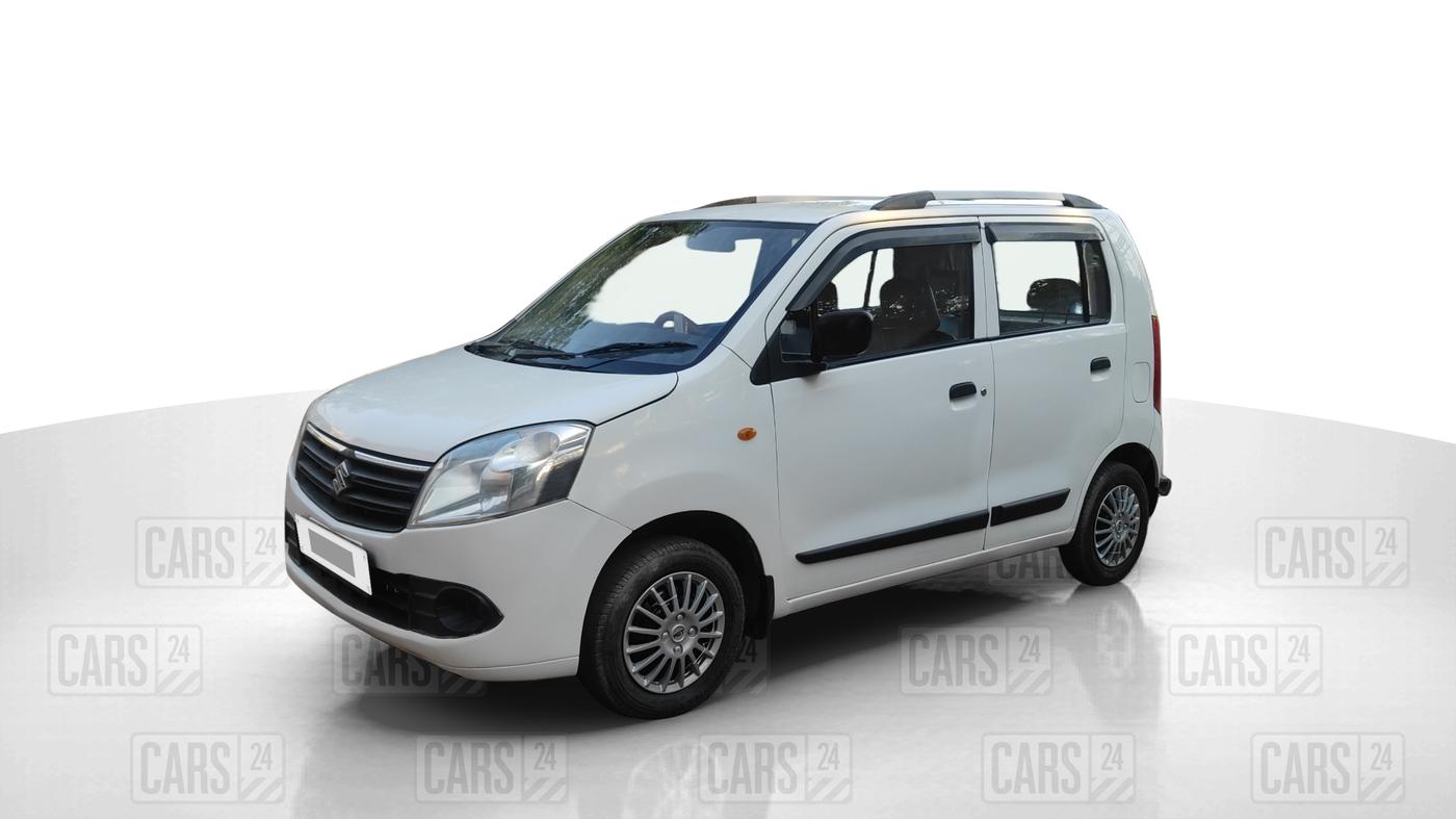 2010 Maruti Wagon R 1.0 LXI, Petrol, Manual, 76,303 km, Left Front Diagonal