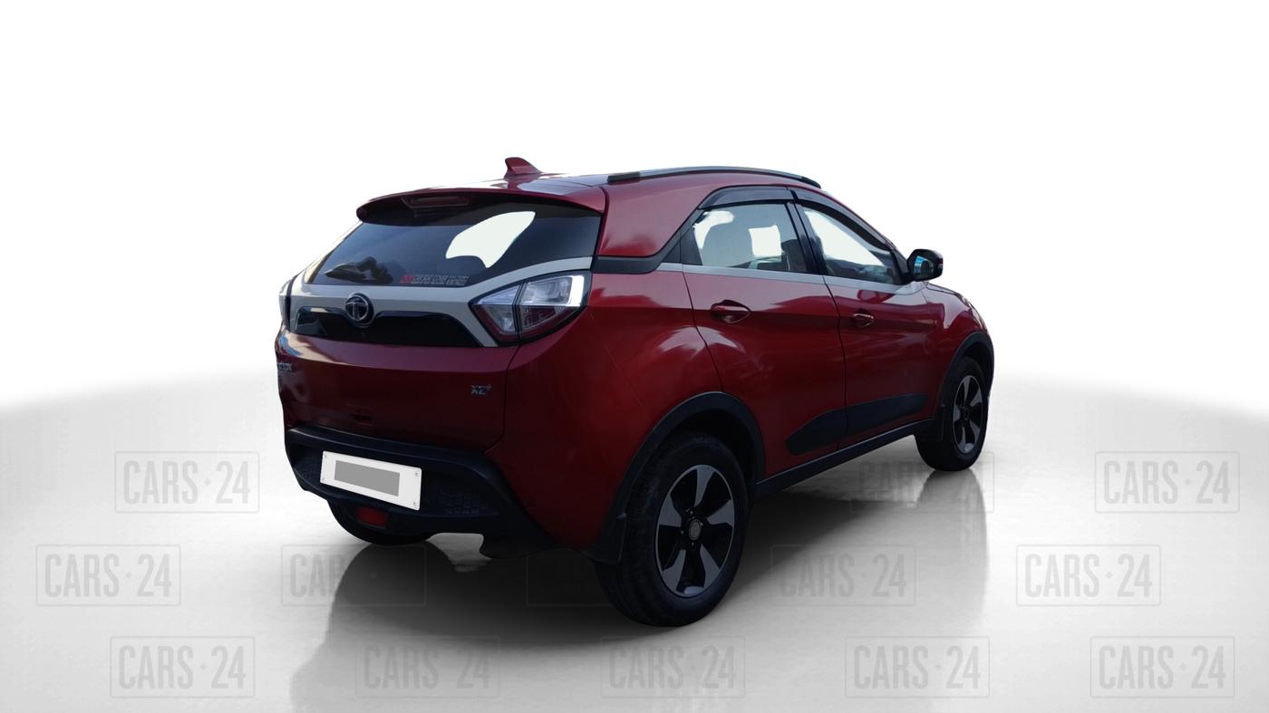 2017 Tata NEXON XZ PLUS PETROL, Petrol, Manual, 83,617 km, Right Back Diagonal