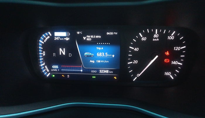 2021 Tata NEXON EV XZ PLUS, Electric, Automatic, 32,153 km, Odometer Image