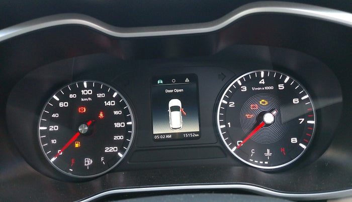 2022 MG ASTOR SUPER 1.5 MT, Petrol, Manual, 15,152 km, Odometer Image