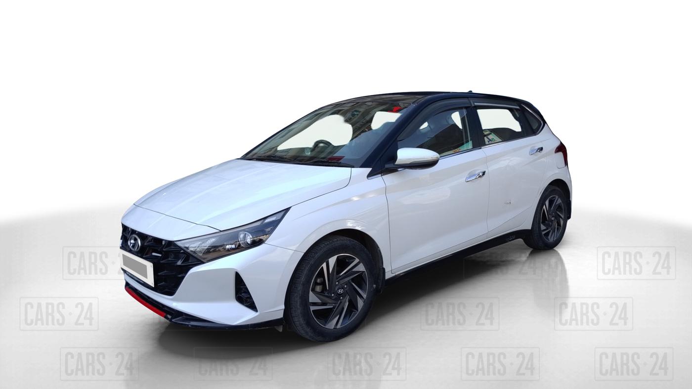 2021 Hyundai NEW I20 ASTA 1.2 MT, Petrol, Manual, 75,679 km, Left Front Diagonal