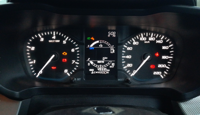 2021 Tata ALTROZ XT PETROL, Petrol, Manual, 49,335 km, Odometer Image