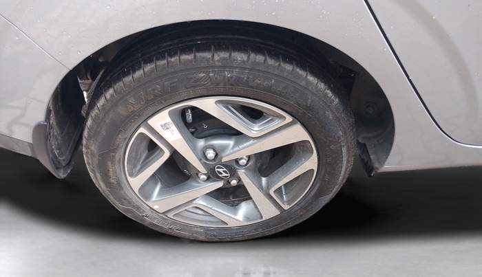 2021 Hyundai AURA SX 1.2, Petrol, Manual, 6,960 km, Right Rear Wheel