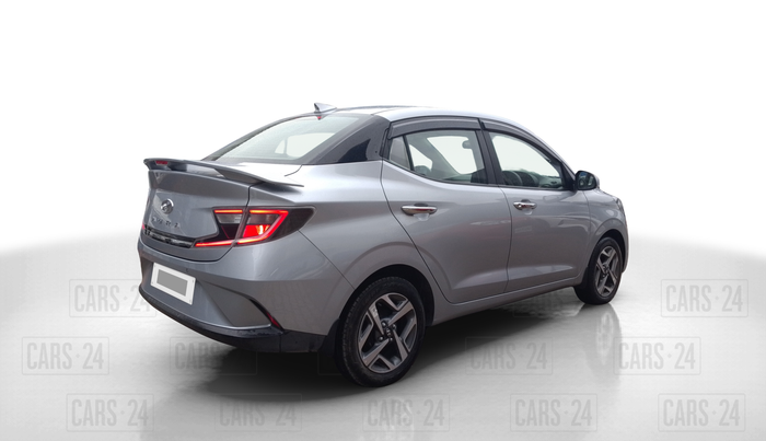 2021 Hyundai AURA SX 1.2, Petrol, Manual, 6,960 km, Right Back Diagonal