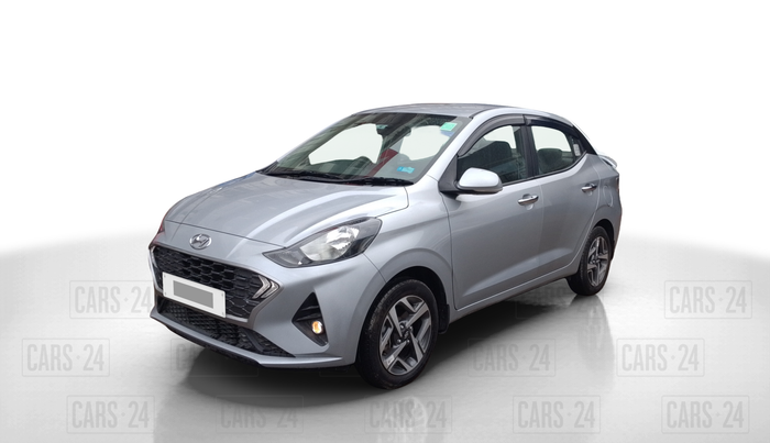 2021 Hyundai AURA SX 1.2, Petrol, Manual, 6,960 km, Left Front Diagonal