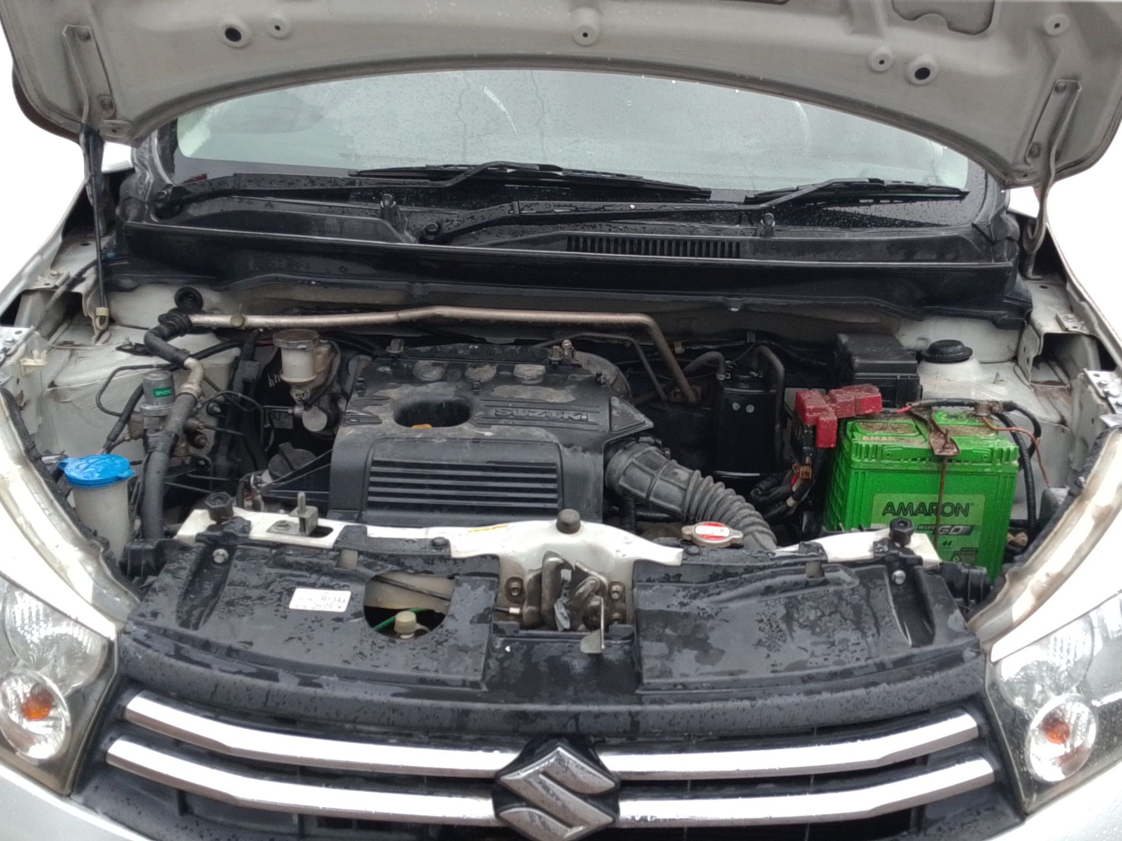 2014 Maruti Celerio VXI, Petrol, Manual, 63,345 km, Open Bonnet