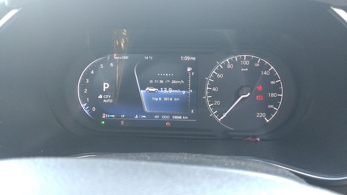 2021 Tata Harrier XZA PLUS 2.0L, Diesel, Automatic, 59,046 km, Odometer Image