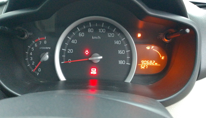 2017 Maruti Celerio ZXI (O), Petrol, Manual, 90,682 km, Odometer Image