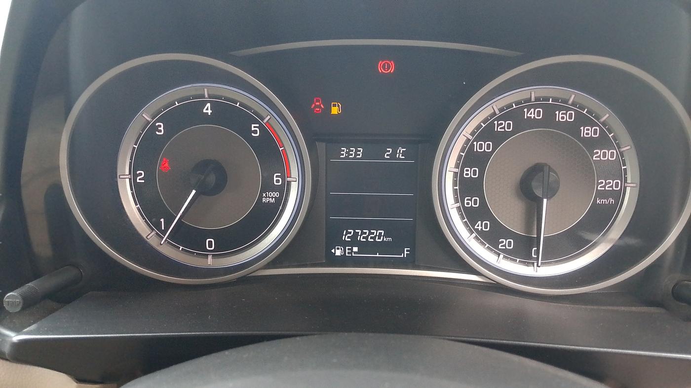 2017 Maruti Dzire ZDI PLUS, Diesel, Manual, 1,27,220 km, Odometer Image