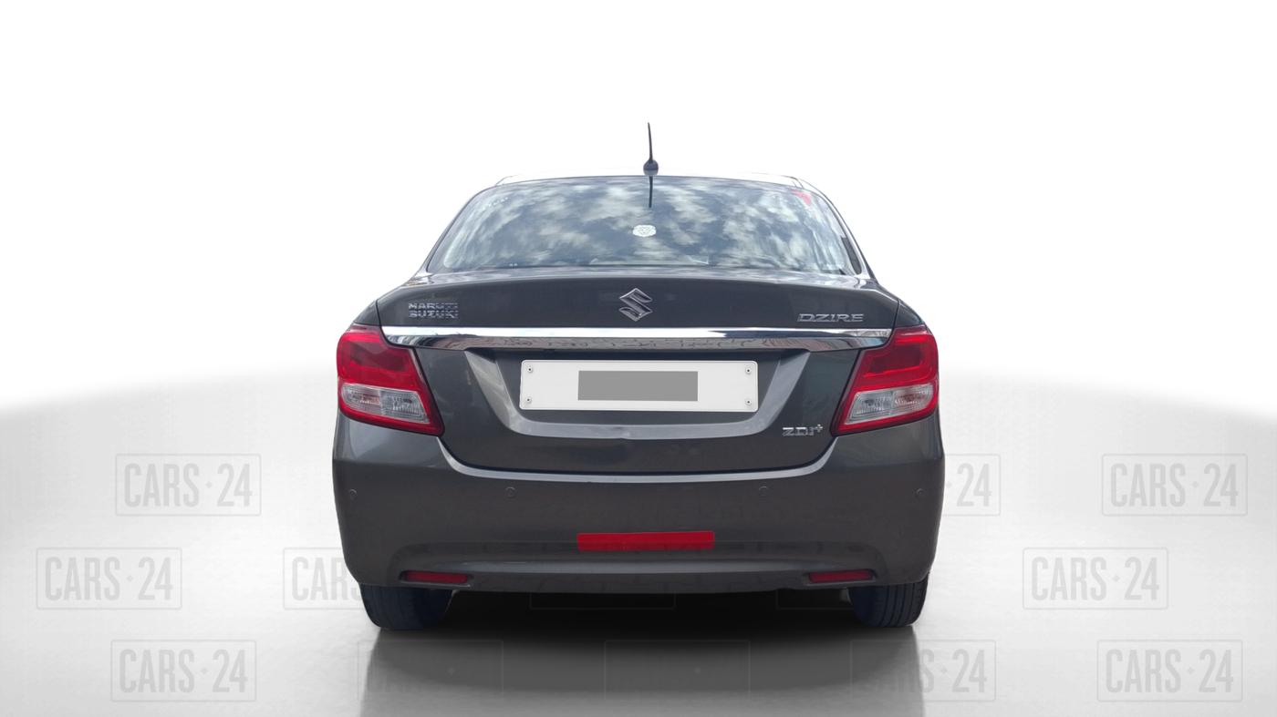 2017 Maruti Dzire ZDI PLUS, Diesel, Manual, 1,27,220 km, Back/Rear