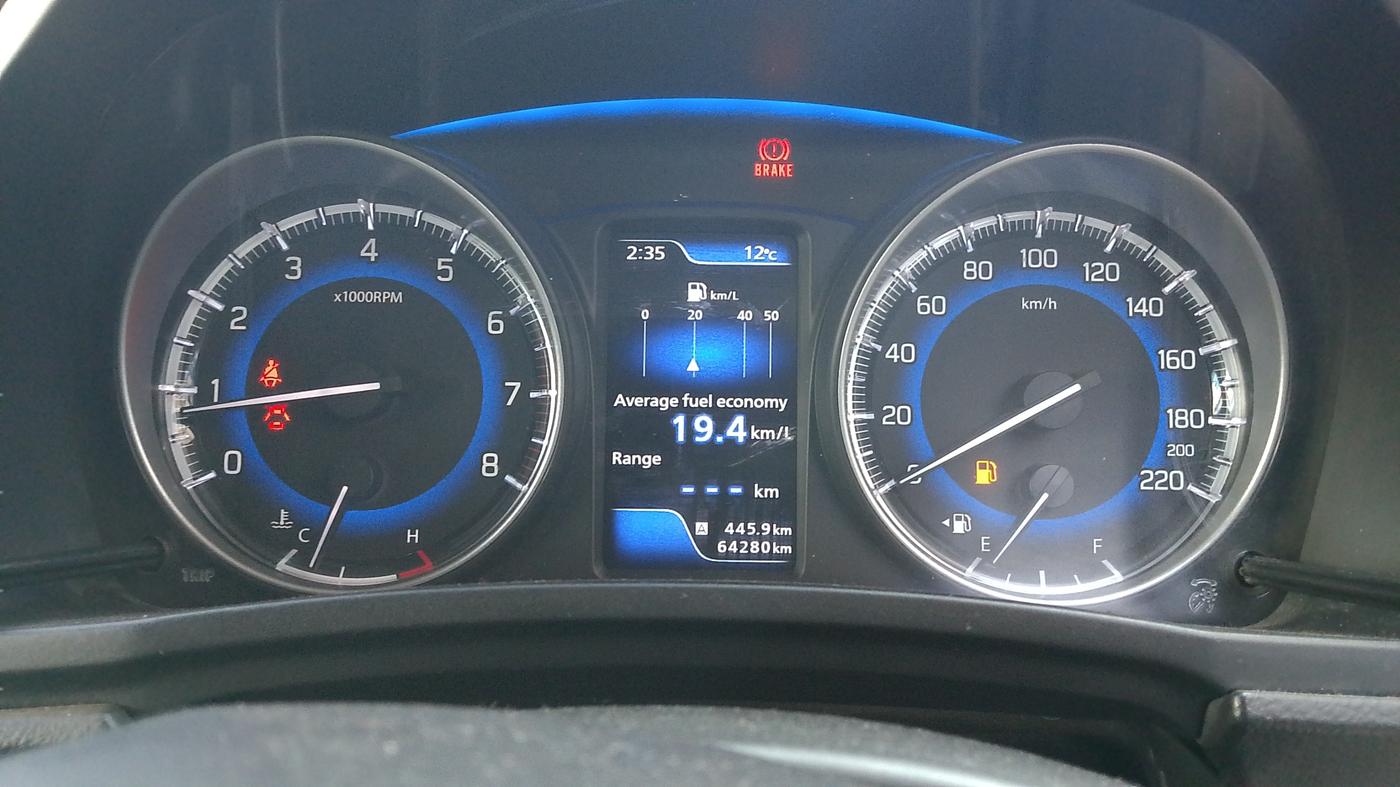 2019 Maruti Baleno ZETA PETROL 1.2, Petrol, Manual, 64,280 km, Odometer Image