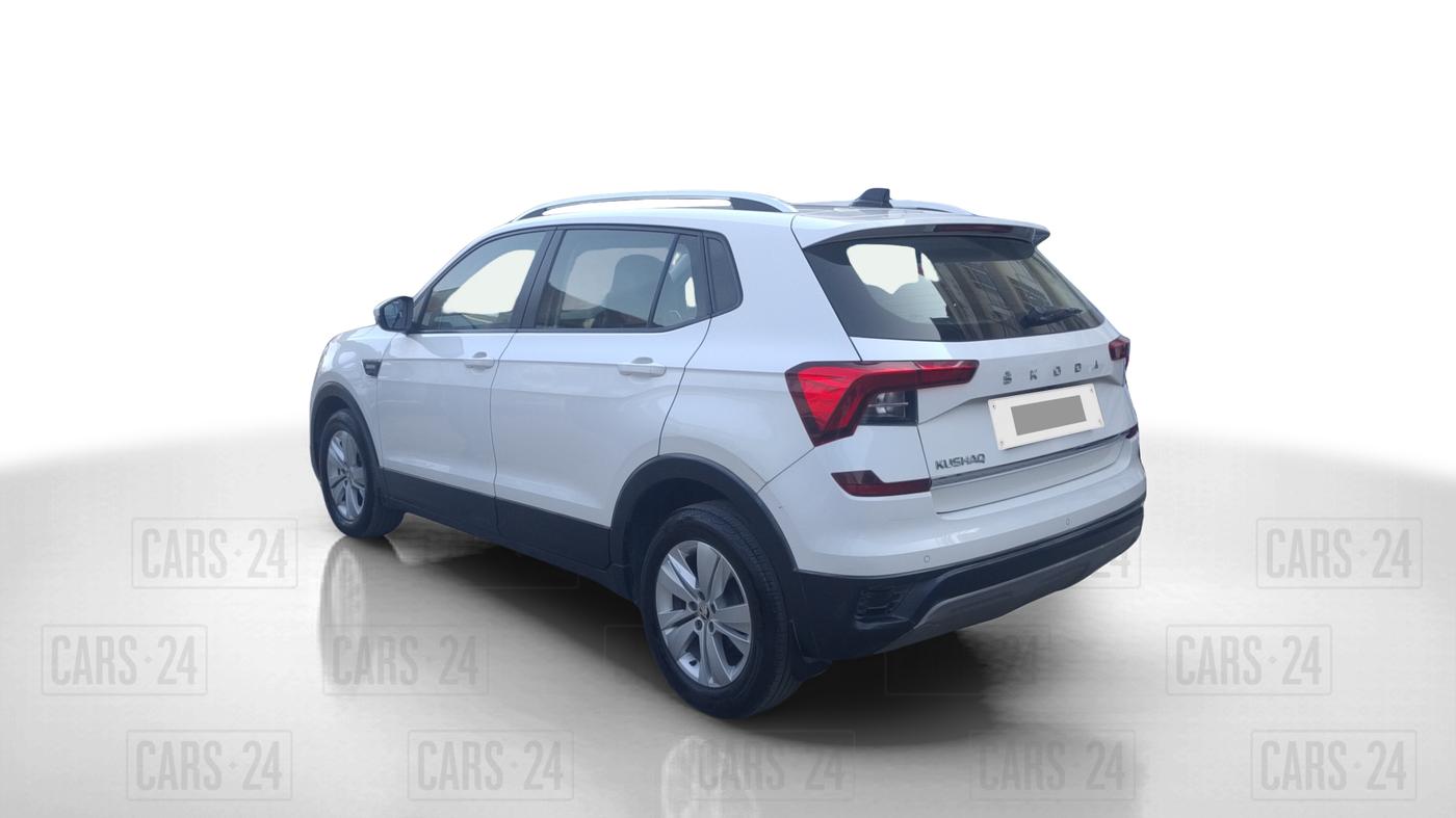 2021 Skoda KUSHAQ AMBITION 1.0L TSI AT, Petrol, Automatic, 35,567 km, Left Back Diagonal