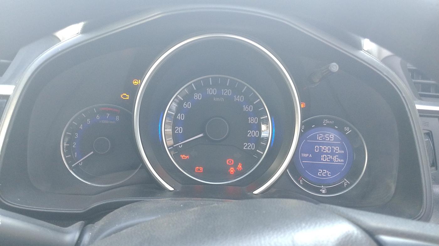 2017 Honda WR-V 1.2L I-VTEC VX MT, Petrol, Manual, 79,079 km, Odometer Image