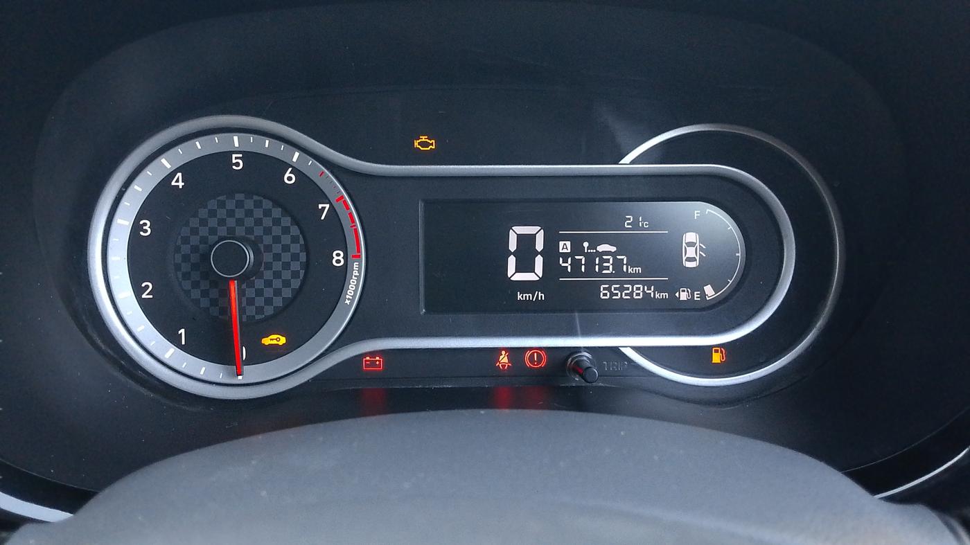 2020 Hyundai GRAND I10 NIOS SPORTZ 1.2 KAPPA VTVT, Petrol, Manual, 65,284 km, Odometer Image