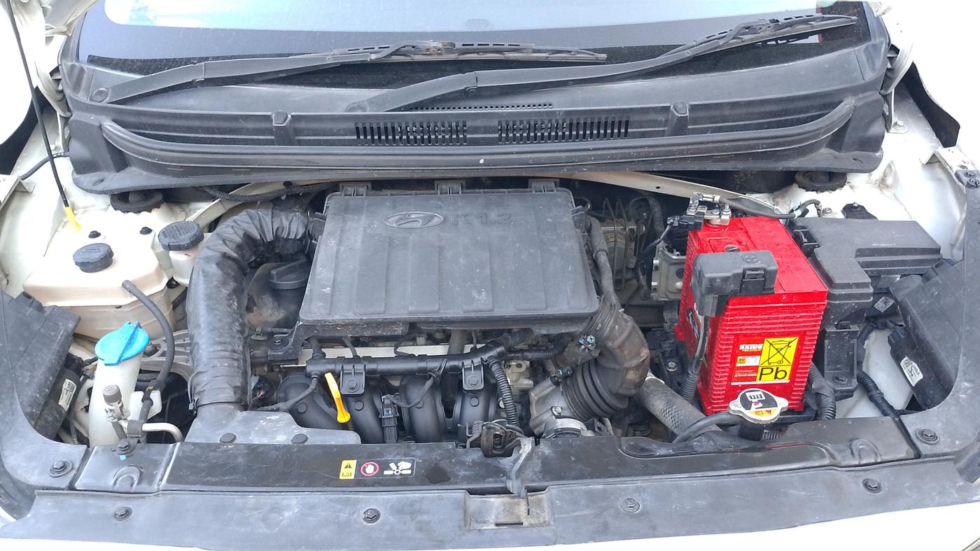 2020 Hyundai GRAND I10 NIOS SPORTZ 1.2 KAPPA VTVT, Petrol, Manual, 65,284 km, Open Bonnet