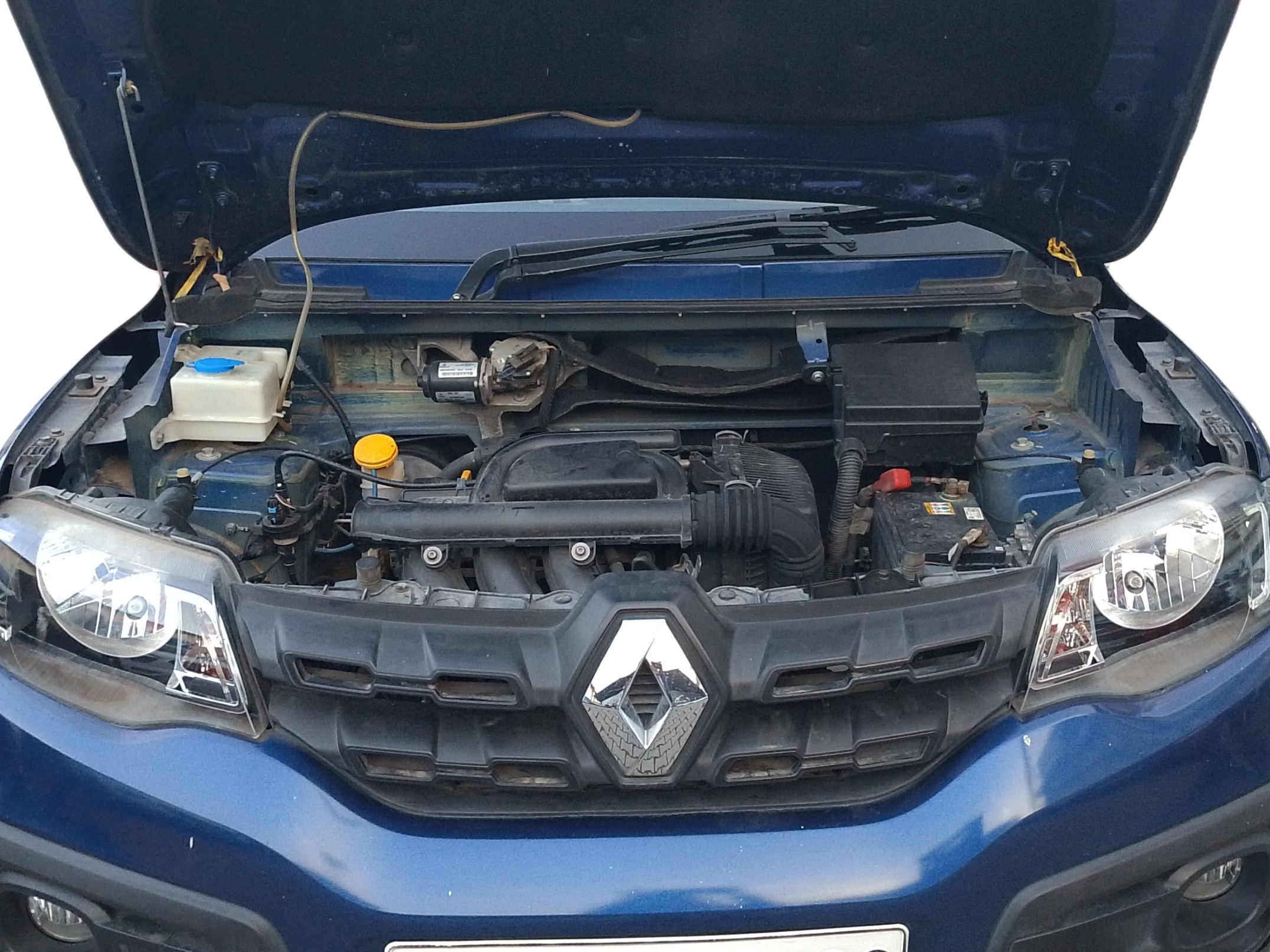 2018 Renault Kwid CLIMBER 1.0 AMT, Petrol, Automatic, 14,487 km, Open Bonnet