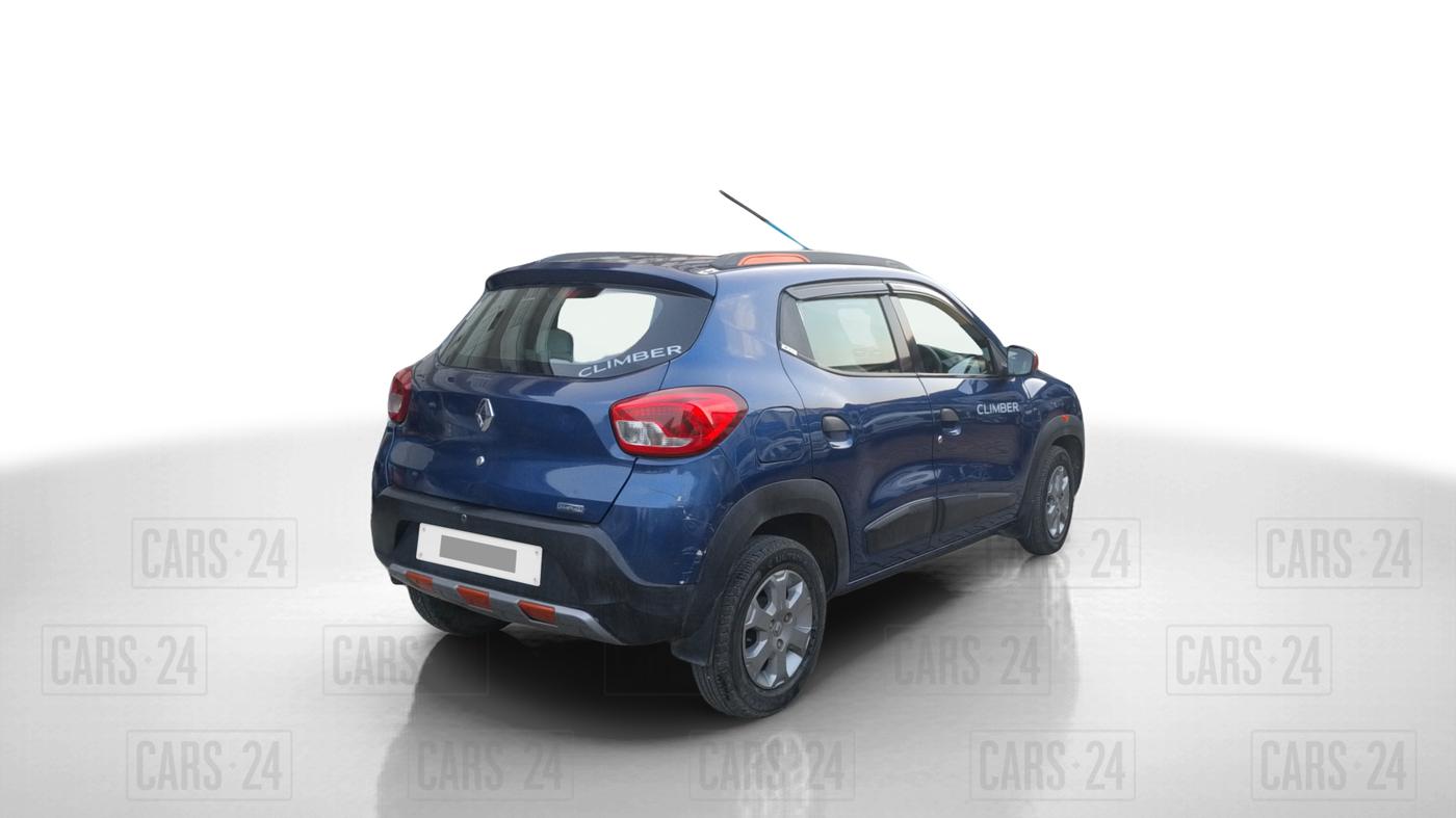 2018 Renault Kwid CLIMBER 1.0 AMT, Petrol, Automatic, 14,487 km, Right Back Diagonal