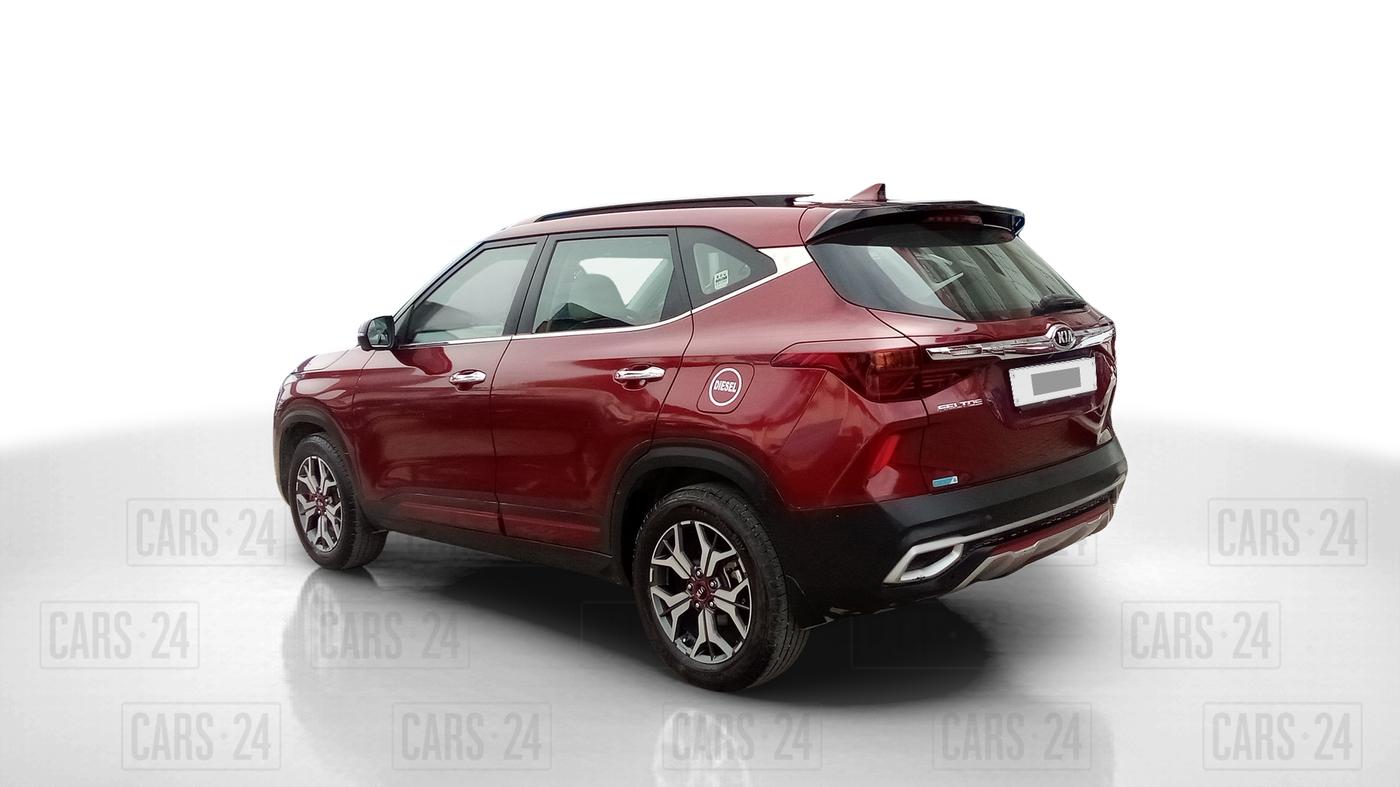 2019 KIA SELTOS GTX PLUS AT 1.5 DIESEL, Diesel, Automatic, 54,812 km, Left Back Diagonal