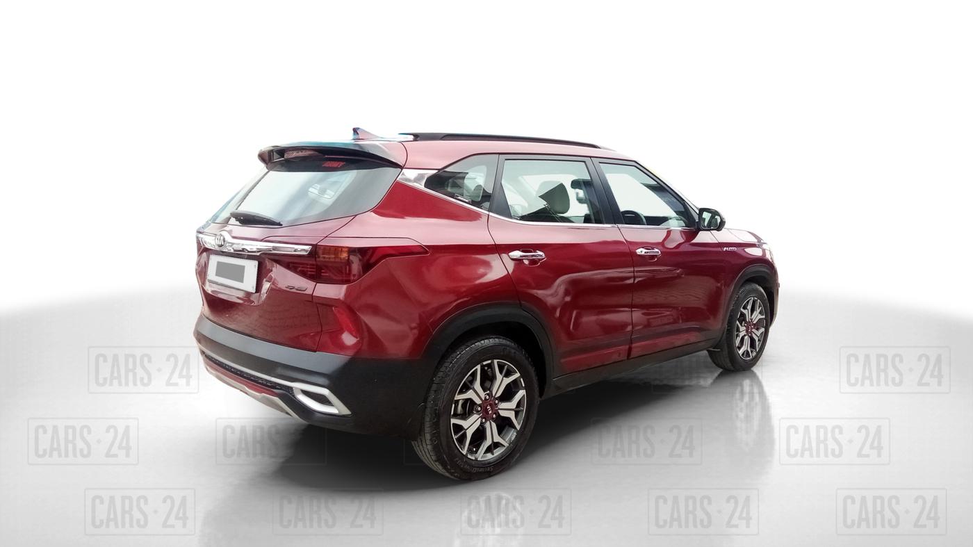 2019 KIA SELTOS GTX PLUS AT 1.5 DIESEL, Diesel, Automatic, 54,812 km, Right Back Diagonal