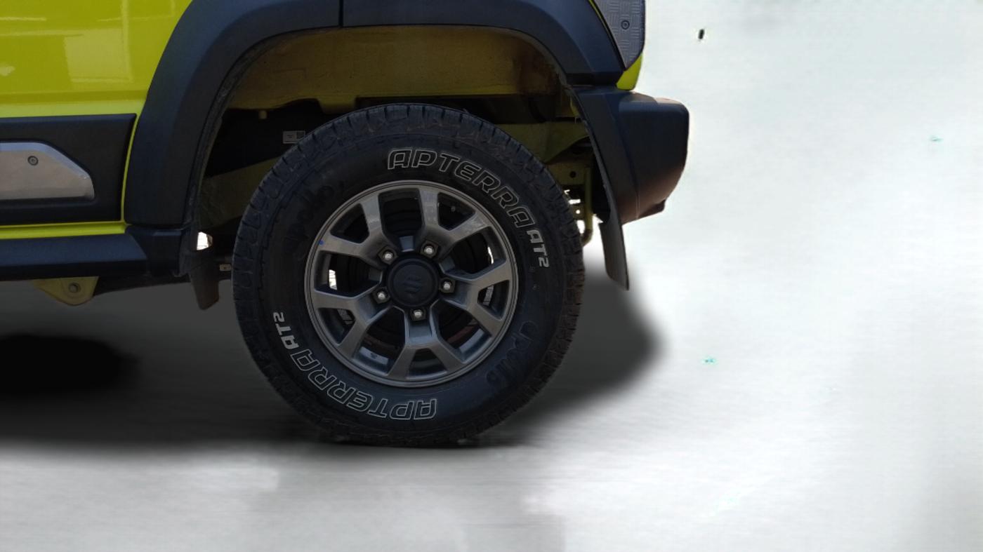 2023 Maruti JIMNY ALPHA ALL GRIP PRO AT, Petrol, Automatic, 12,014 km, Left Rear Wheel