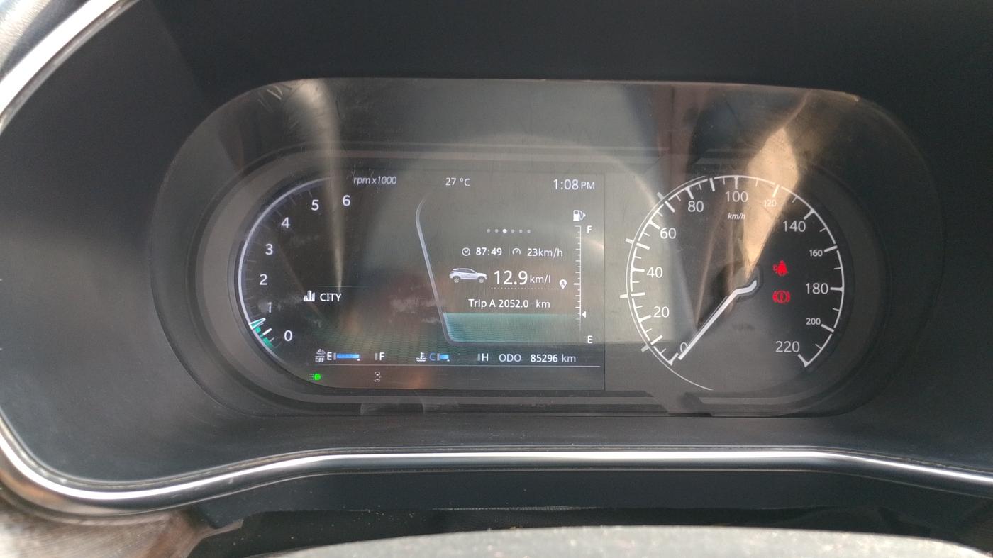 2021 Tata Harrier XZ 2.0L, Diesel, Manual, 85,280 km, Odometer Image
