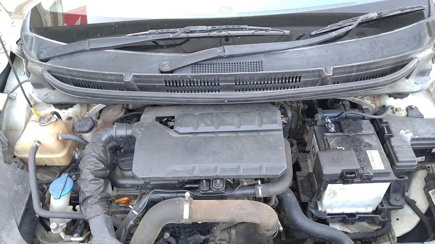 2021 Hyundai AURA SX+ 1.0 TURBO GDI MT, Petrol, Manual, 51,637 km, Open Bonnet