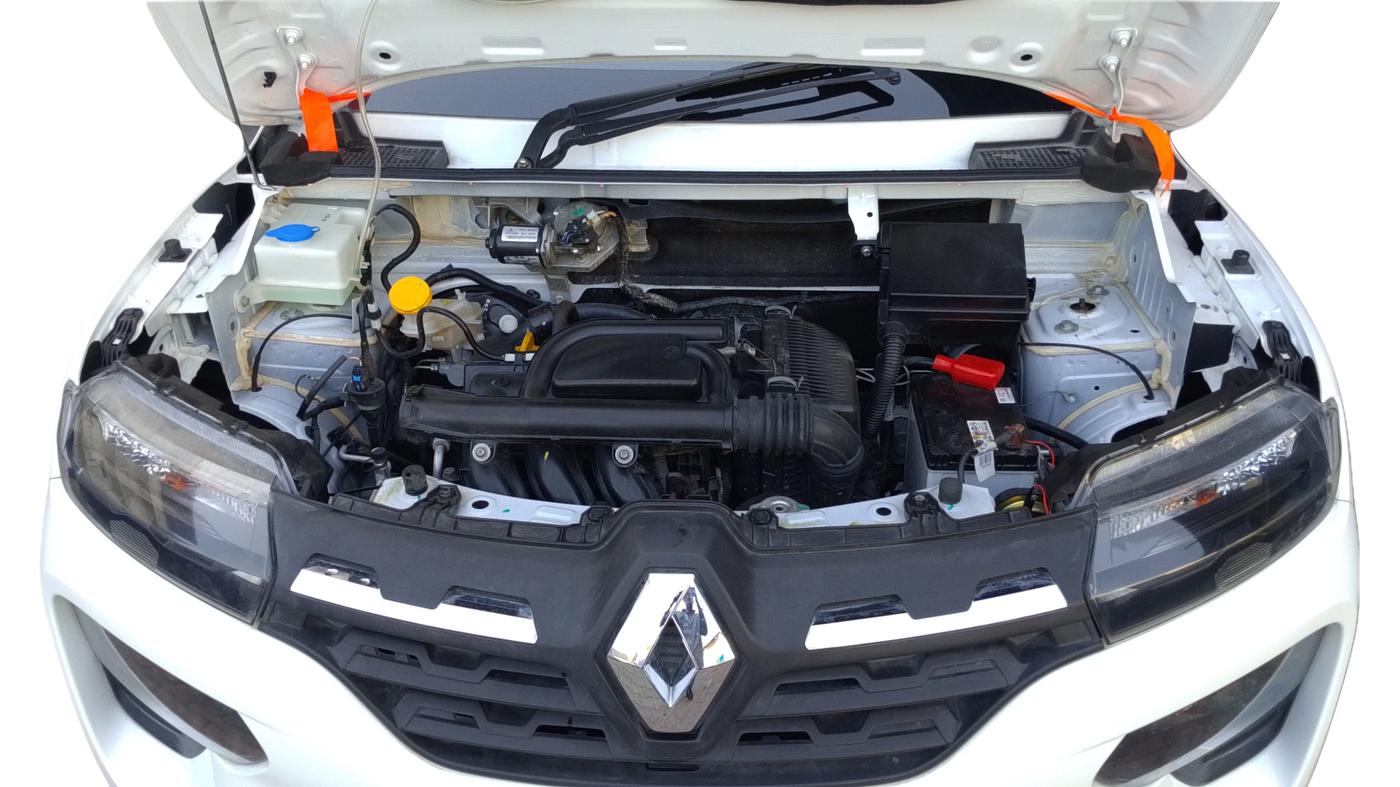 2021 Renault Kwid RXT 1.0 (O), Petrol, Manual, 10,708 km, Open Bonnet