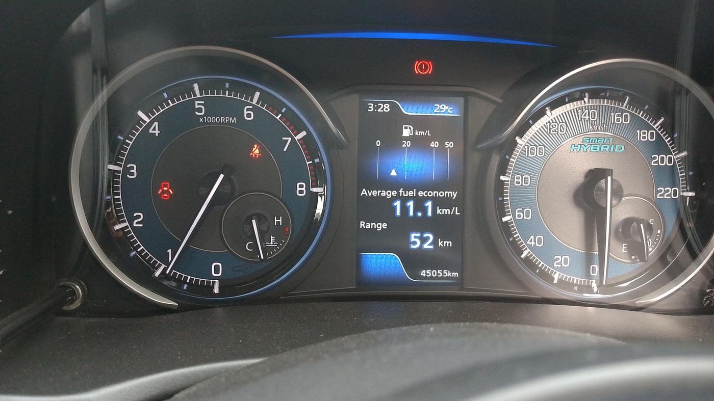 2022 Maruti XL6 ZETA MT, Petrol, Manual, 45,055 km, Odometer Image