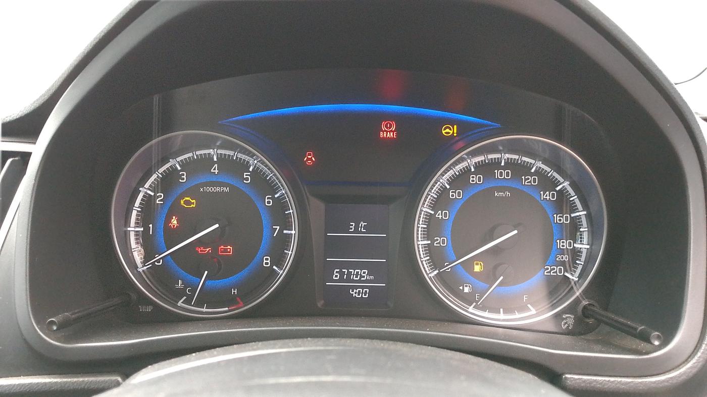 2020 Maruti Baleno DELTA PETROL 1.2, Petrol, Manual, 67,709 km, Odometer Image