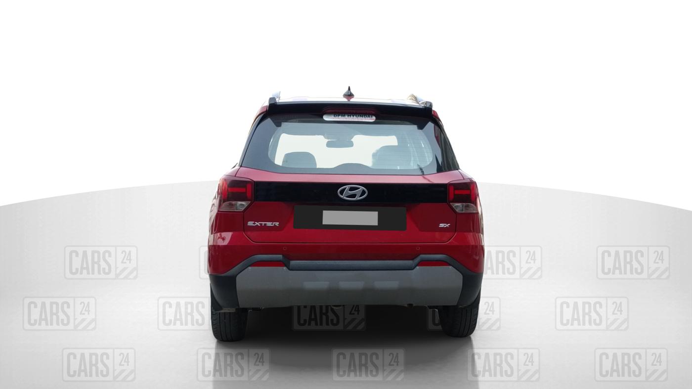 2023 Hyundai EXTER SX 1.2 MT, Petrol, Manual, 10,479 km, Back/Rear