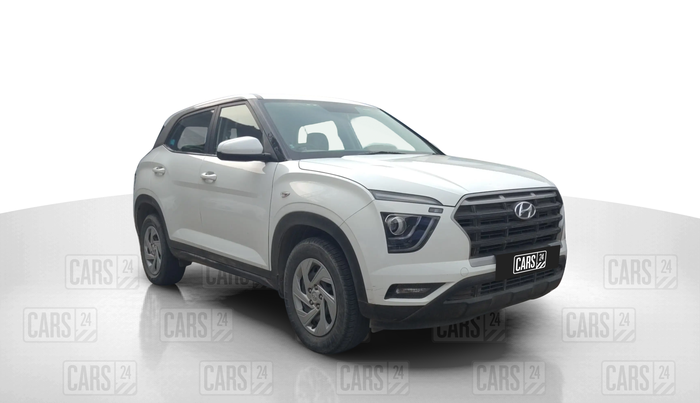 2021 Hyundai Creta E 1.5 PETROL, Petrol, Manual, 83,620 km, Right Front Diagonal
