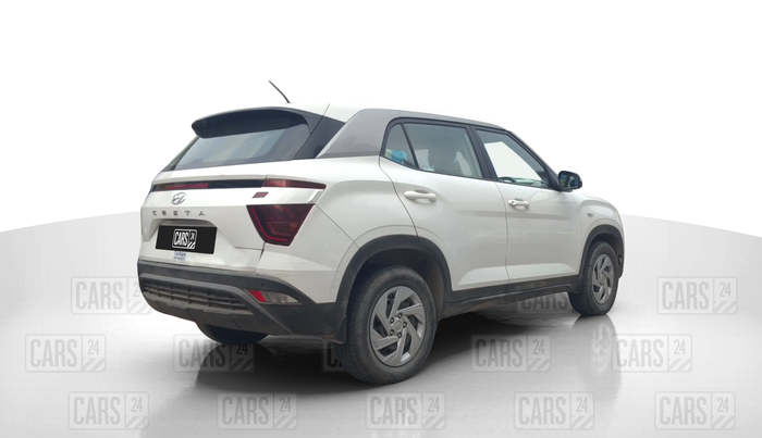 2021 Hyundai Creta E 1.5 PETROL, Petrol, Manual, 83,620 km, Right Back Diagonal