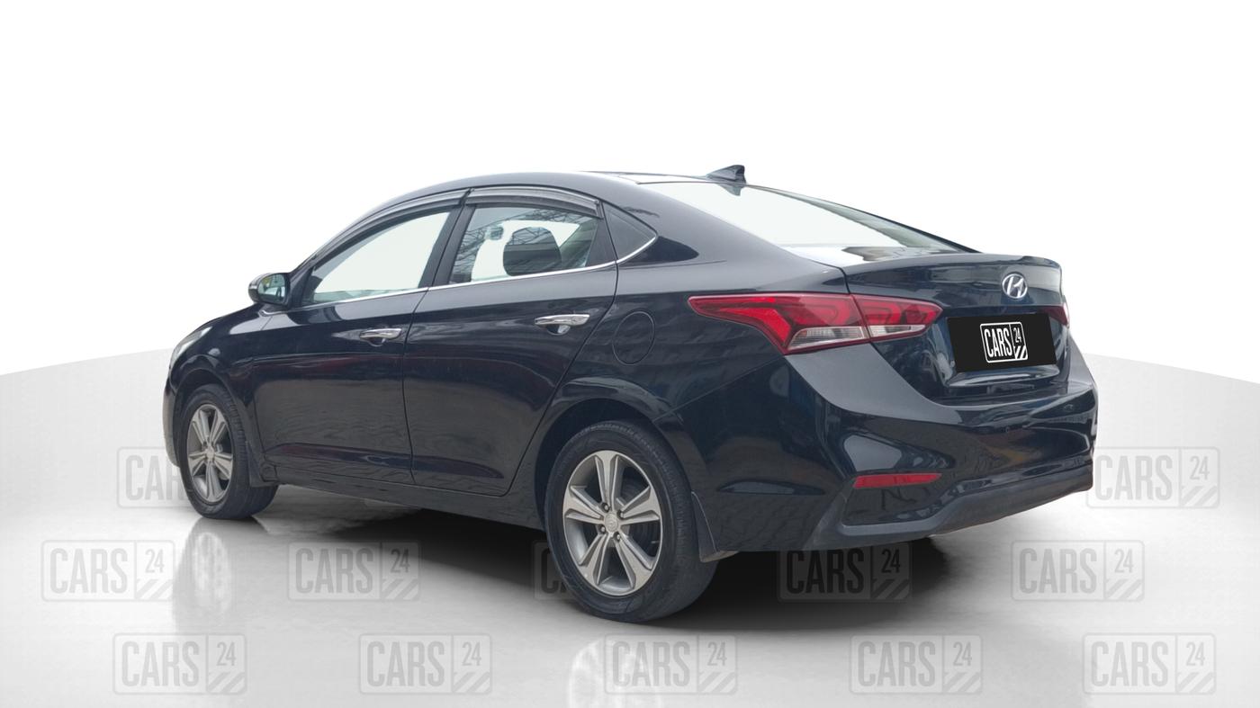2017 Hyundai Verna 1.6 VTVT SX (O) AT, Petrol, Automatic, 1,06,791 km, Left Back Diagonal