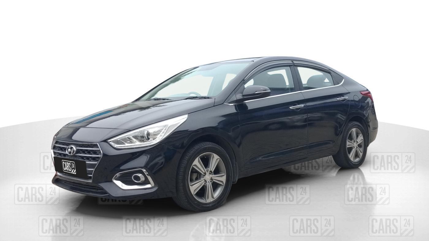 2017 Hyundai Verna 1.6 VTVT SX (O) AT, Petrol, Automatic, 1,06,791 km, Left Front Diagonal
