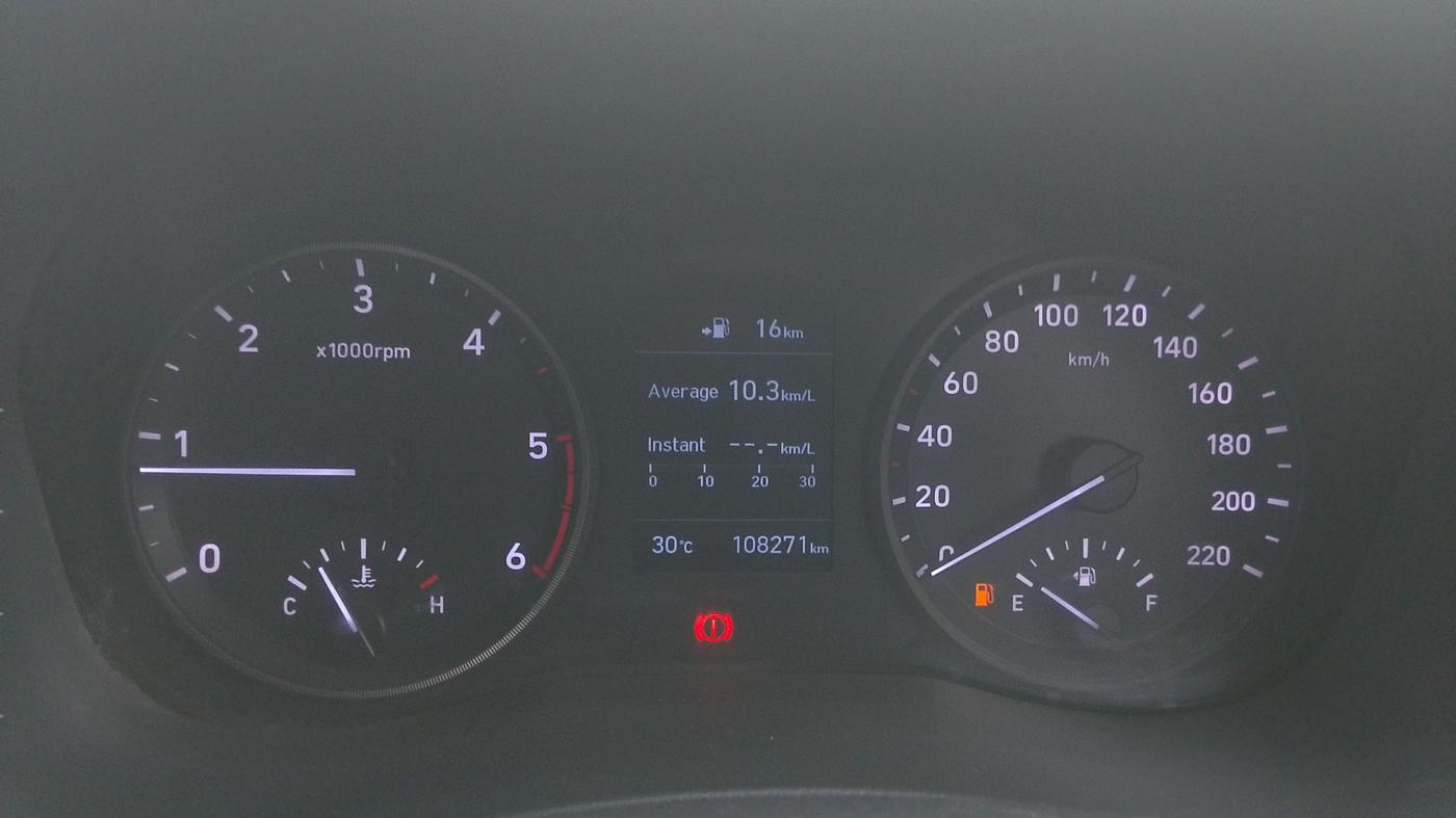 2019 Hyundai Verna 1.6 CRDI SX, Diesel, Manual, 1,08,257 km, Odometer Image