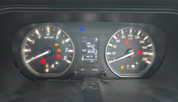 2016 Tata Zest XM PETROL, Petrol, Manual, 80,363 km, Odometer Image
