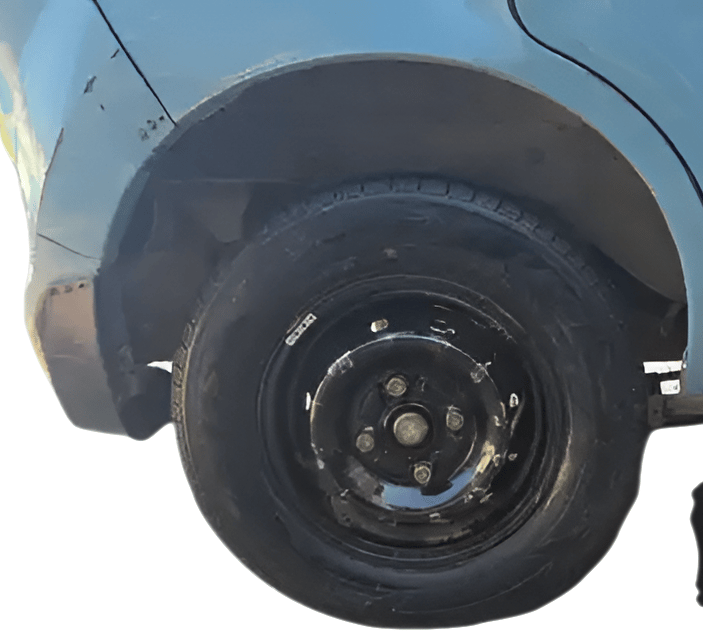2013 Maruti Alto 800 LXI, Petrol, Manual, 50,358 km, Right Rear Wheel