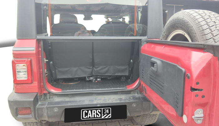 2022 Mahindra Thar LX HARD TOP 4WD MT, Diesel, Manual, 58,000 km, Boot Inside