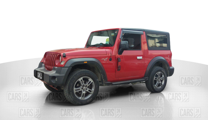 2021 Mahindra Thar LX HT PETROL 4WD MT, Petrol, Manual, 57,583 km, Left Front Diagonal