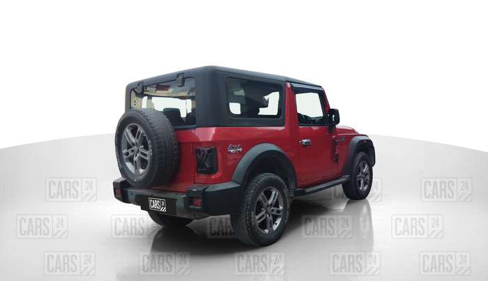 2021 Mahindra Thar LX HT PETROL 4WD MT, Petrol, Manual, 57,583 km, Right Back Diagonal