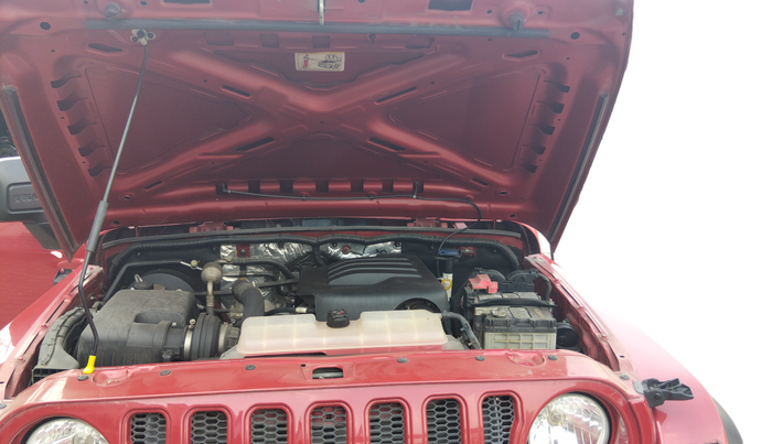 2021 Mahindra Thar LX HT PETROL 4WD MT, Petrol, Manual, 57,583 km, Open Bonnet